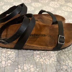 Birkenstock Black Double Strap Sandals